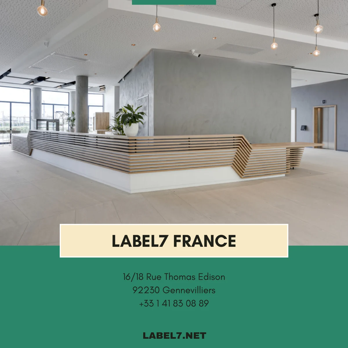 Label 7 : communication LinkedIn autour des solutions d’étiquetage pour les professionnels
